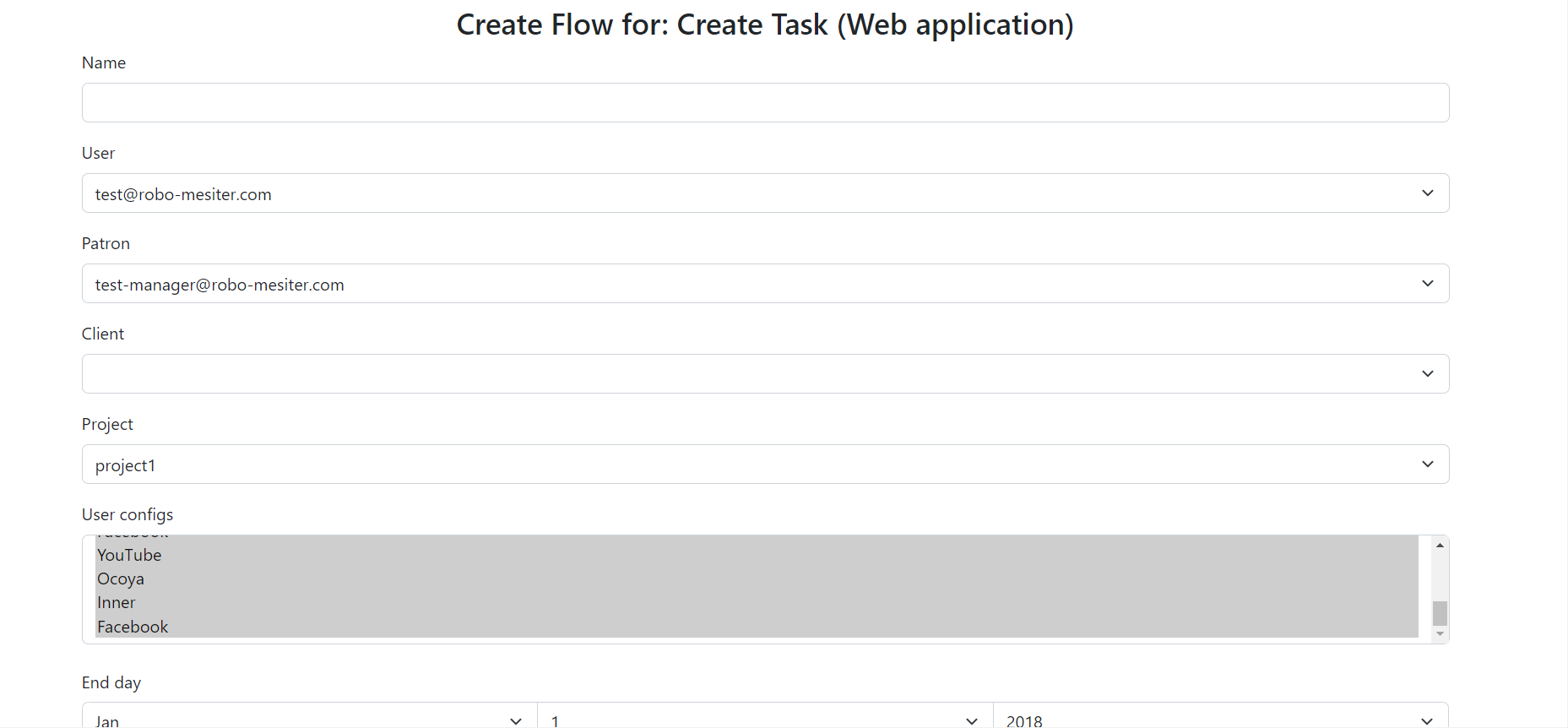 Create Workflow